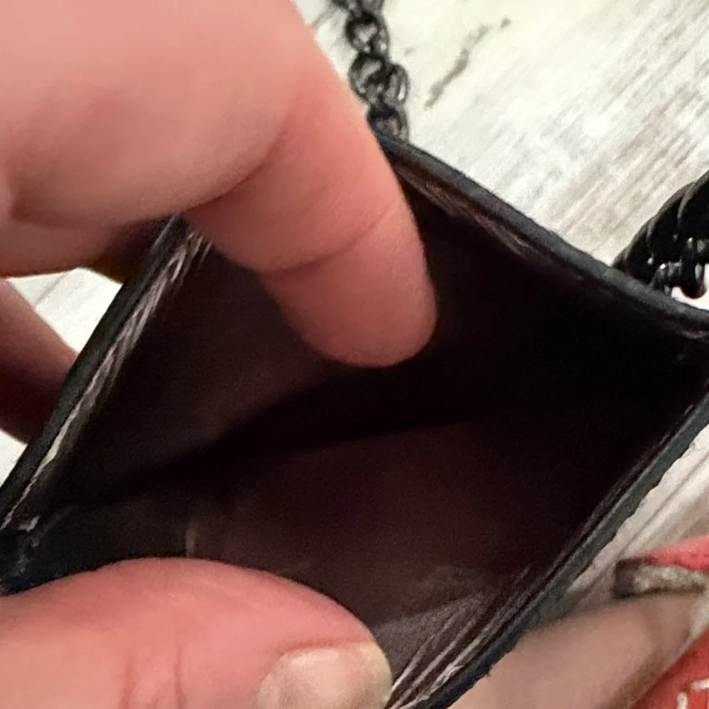 Michael Kors Black Chain Wallet - Picture 6 of 9